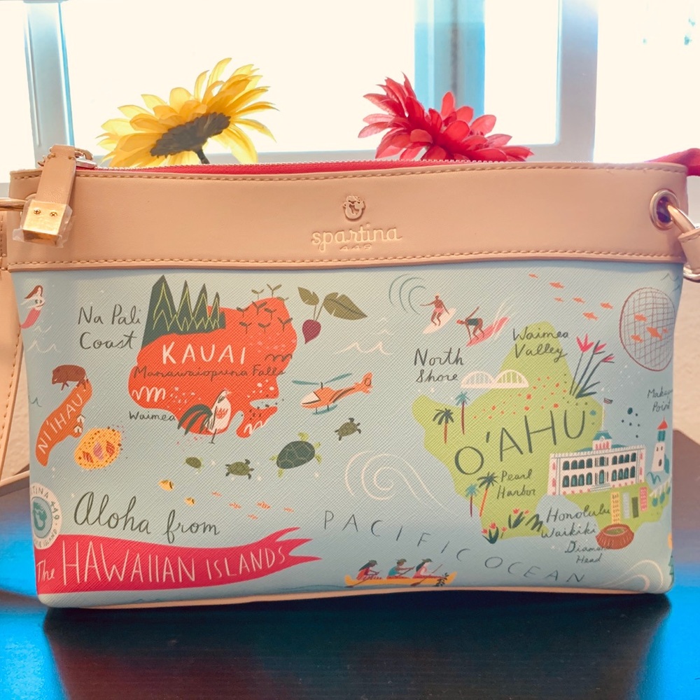 Spartina 449 Daufuskie Island Leather Crossbody🌴